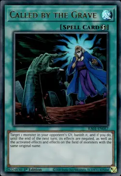 Called By The Grave - Ultra Rare 1st Edition RA01-EN057 - NM - YuGiOh - Image 1
