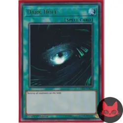 Yugioh Dark Hole LEHD-ENB21 Ultra Rare 1st Edition NM - Image 1