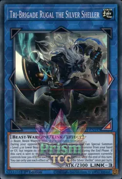1st ed Tri-Brigade Rugal the Silver Sheller super rare MP21-EN197 Yugioh - Image 1