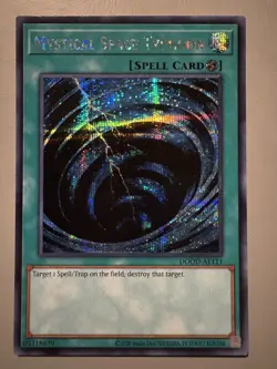 YUGIOH MYSTICAL SPACE TYPHOON ASIA ENGLISH EDITION DOOD-AE111 SECRET RARE - Image 1
