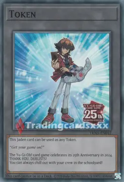 Yu-Gi-Oh! Token 25th GX "Jaden Yuki" : SR ROTA / TKN5-EN012 - Image 1