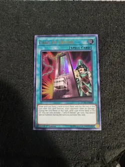 Card of Demise - DUPO-EN050 - Ultra Rare 1st Ed Yugioh - LP - Image 1