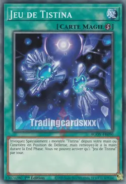 Yu-Gi-Oh! Jeu de Tistina : C AGOV-FR090 - Image 1