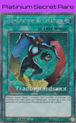 Yu-Gi-Oh! Permutation de Creature : PN RA03-FR120 - Image 1