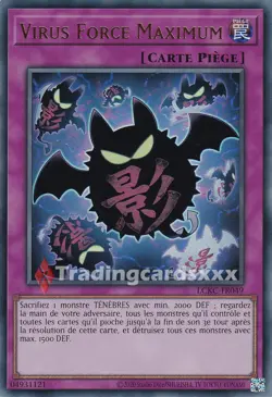 Yu-Gi-Oh! Virus Force Maximum : UR LCKC-FR049 - Image 1