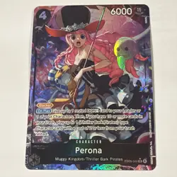 One Piece TCG Perona Alt Art EB03-045 Extra Booster Heroines Edition English NM - Image 1