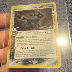 Pokemon Umbreon EX Delta Species Holo 17/113 Stage 1 HP 70 Card - Image 1