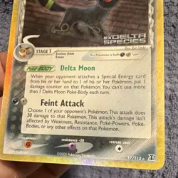 Pokemon Umbreon EX Delta Species Holo 17/113 Stage 1 HP 70 Card - Image 4
