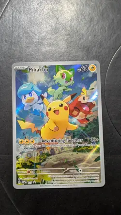 Lp C Pikachu 027 Sv: Scarlet & Violet Promo Cards Holo - Image 1