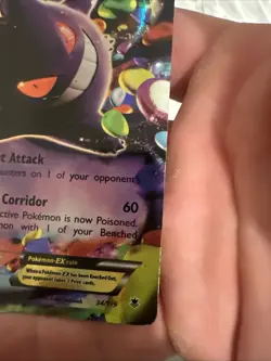 Pokemon Gengar EX TCG Card Phantom Forces Ultra Rare Holo, 34/119 - Image 2