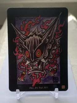 Pokai Gaku Haunter Holo Promo - Custom Pokemon Card - Image 1
