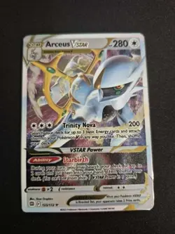 Arceus Vstar 123/172 NM - Metal Card - Promo Arceus UPC - Image 1
