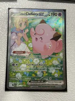 Pokemon TCG Lillie's Clefairy EX Journey Together Sir Card 184/159 - Card Lot - Image 5