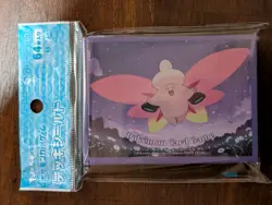 Pokemon Card Sleeves Mega Clefable 64pcs Deck Shield Pokemon Center Japan - Image 1