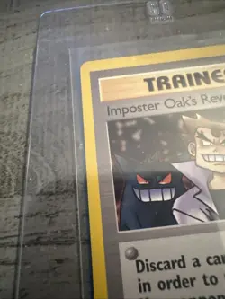 Imposter Oak's Revenge 76/82 Team Rocket Regular SHARP CARD LP++ SEE PICS - Image 3