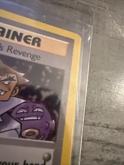 Imposter Oak's Revenge 76/82 Team Rocket Regular SHARP CARD LP++ SEE PICS - Image 4