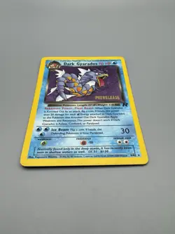 Dark Gyarados 8/82 Pre Release Team Rocket Holo Rare Pokemon Card - Image 5