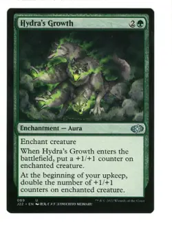 MTG Hydra's Growth Jumpstart 2022 Magic Gathering TCG - Image 1