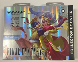 Magic The Gathering Final Fantasy Collector Booster Omega Box Factory Sealed - Image 1