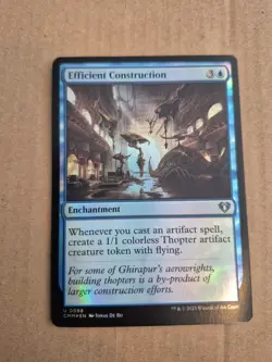 Efficient Construction Commander Masters Foil - Image 1