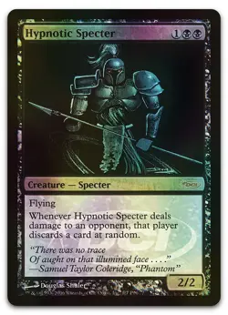 Hypnotic Specter #1 (Foil) (NM) Magic Player Rewards MPRP Magic MTG - Image 1