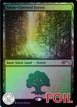Snow-Covered Forest - Foil - Secret Lair Eldraine Wonderland - 5 NM - Image 1