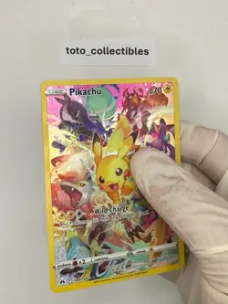 2023 Pokemon SWSH Crown Zenith Pikachu #160/159 NEAR MINT NM - Image 3
