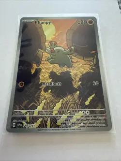 Pokemon TCG Phanpy Card Surging Sparks 205/191 Near Mint Condition - Image 2