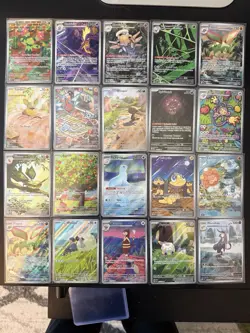 Pokemon TCG Huge Lot Of 20 Illustration Rates SV, Mega, Pfl. All NM/M - Image 1