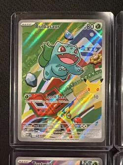 Pokemon TCG 30th Anniversary First Partner Starters Illustration Set Full 9 - Image 3