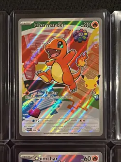 Pokemon TCG 30th Anniversary First Partner Starters Illustration Set Full 9 - Image 4