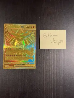 Pokemon Mega Zygarde EX Gold 124/088 - Perfect Order - English - Image 1