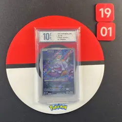 2025 Pokemon TCG Chinese Gem Pack Vol.3 CBB3C-16 07/07 Greavard Grade10 - Image 1
