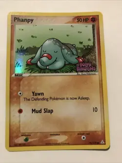 Phanpy 75/110 Reverse Holo Stamped – Pokemon TCG EX Holon Phantoms (2006) - Image 1