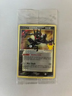 Sealed Gold Star Greninja SWSH144 - Pokemon SWSH Promo 25th Anniversary NM 2021 - Image 2