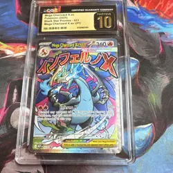 Pokemon Mega Charizard X ex 023 Me: Mega Evolution Promo Holo CGC 10 2025 - Image 1