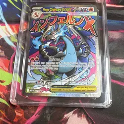 Pokemon Mega Charizard X ex 023 Me: Mega Evolution Promo Holo CGC 10 2025 - Image 4