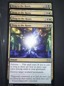 MtG Drag to the Roots x4 Duskmourn: House of Horror - Image 1