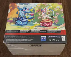 Pokemon S&V Prismatic Evolutions 10 Mini Tin Retail Display - Factory Sealed - Image 3