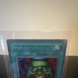 Konami Pot of Greed LOB-119 Blue Eyes Rare Spell Unlimited Yu-Gi-Oh! TCG - Image 2