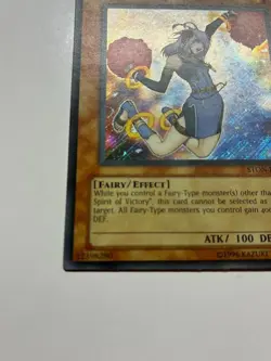 USA Seller Yugioh FREYA, SPIRIT OF VICTORY SECRET RARE STON-EN064 HOLO BLEED VLP - Image 4