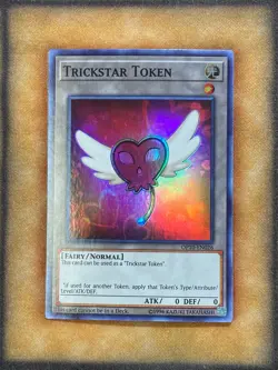 Yugioh Trickstar Token OP10-EN026 Super Rare NM - Image 1