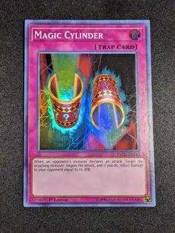 Yugioh - Magic Cylinder INCH-EN060 1st Edition Super Rare NM - Image 1