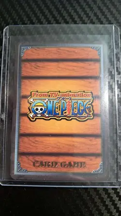 One Piece Bandai 2002 card Game Luffy LK-C01 HOLO FOIL PRIZM RARE VINTAGE CARD - Image 2