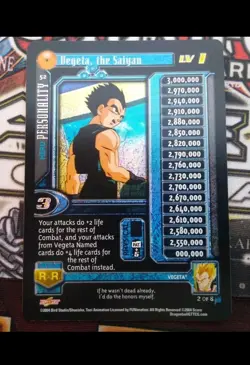 Dragon Ball GT alt foil , CCG, 8 Card Lot Vegeta, kid Goku limited edition - Image 4