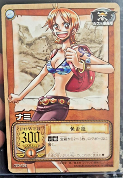 One Piece Bandai 2003 card Game NAMI CS-C21 RARE VINTAGE LUFFY CREW - Image 1