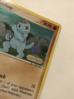Machop - 57/92 - EX Legend Maker Stamped - Holo - Pokemon Card - Image 2