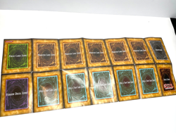LOT OF 4 YUGIOH TRADING CARD GAME VINTAGE PAPER PLAYMATS - Image 2