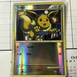 Pokemon Eevee Card 56/95 Call of Legends Reverse Holo LP - Image 1