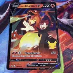 Lance's Charizard V SWSH133 Promo Sword & Shield Black Star Promo Cards NM - Image 1
